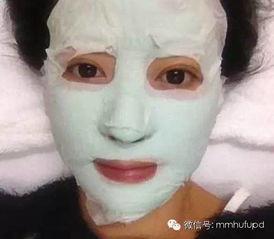 女明星网红敷面膜图片,网红女明星的护肤秘籍大公开