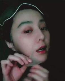 女明星网红敷面膜图片,网红女明星的护肤秘籍大公开