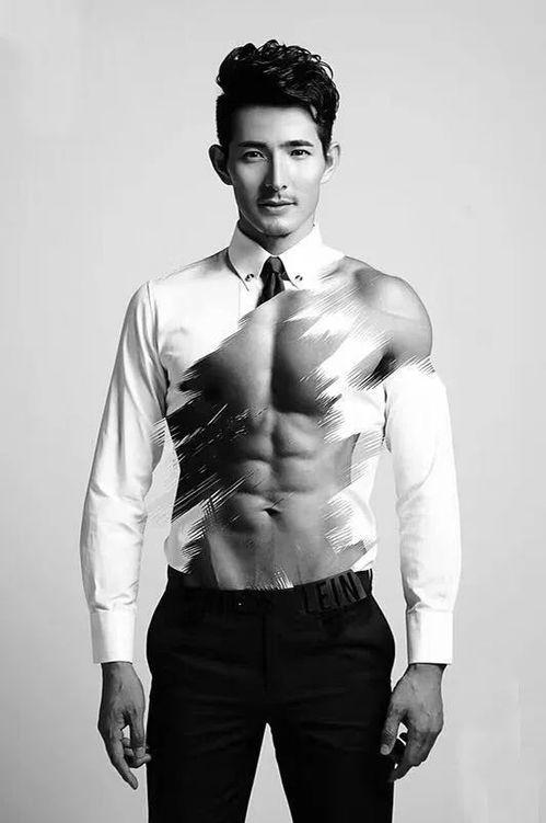 男明星网红腹肌图片大全,盘点男明星网红的完美腹肌风采