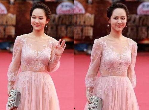 明星网红走红毯对比图,时尚对决，风采各异