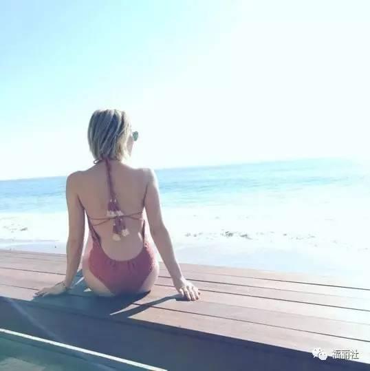 明星网红同款泳衣图,明星与粉丝的夏日时尚共鸣