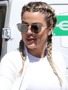 明星网红同款拳击辫子