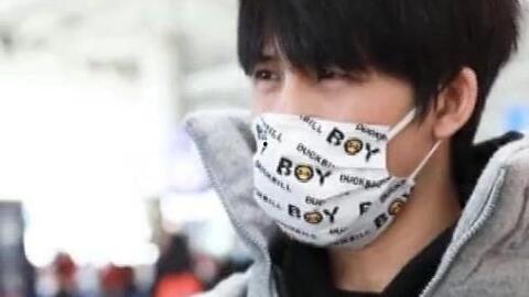 明星网红同款彩色口罩