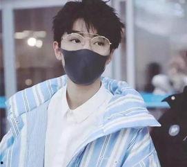 明星网红同款彩色口罩