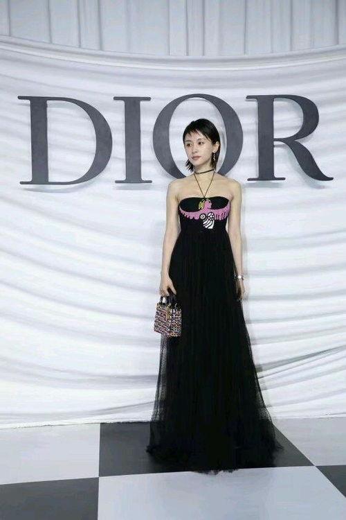 迪奥女明星网红图片大全,时尚界璀璨星光下的美丽瞬间